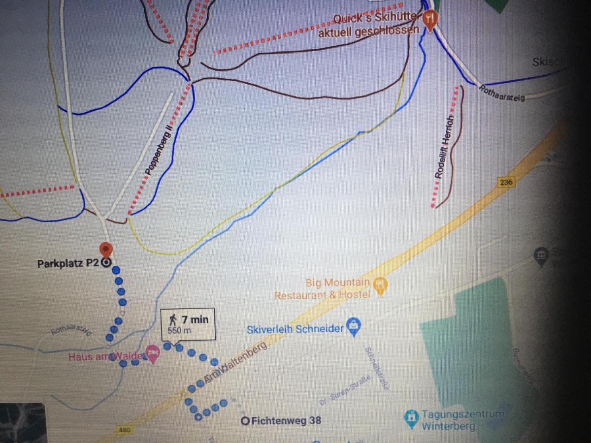 Appartement An Der Erlebniskappe Mit Fahrradkeller Winterberg Luaran gambar