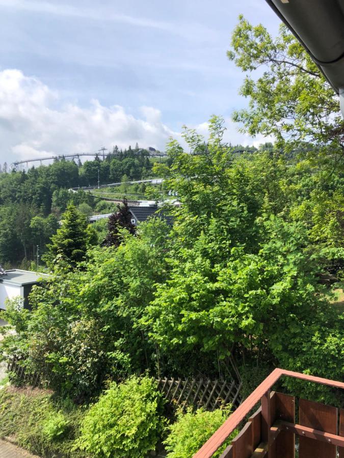 Appartement An Der Erlebniskappe Mit Fahrradkeller Winterberg Luaran gambar